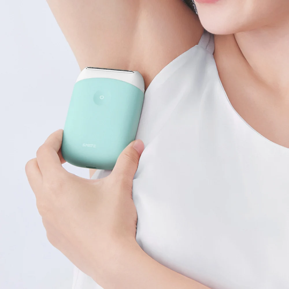 Xiaomi SMATE Ženski Epilator Ženske Brivnik Odstranjevanje Dlak Electric Lady Britju Brivnik Za Noge Bikini Telo Depilador za ponovno Polnjenje