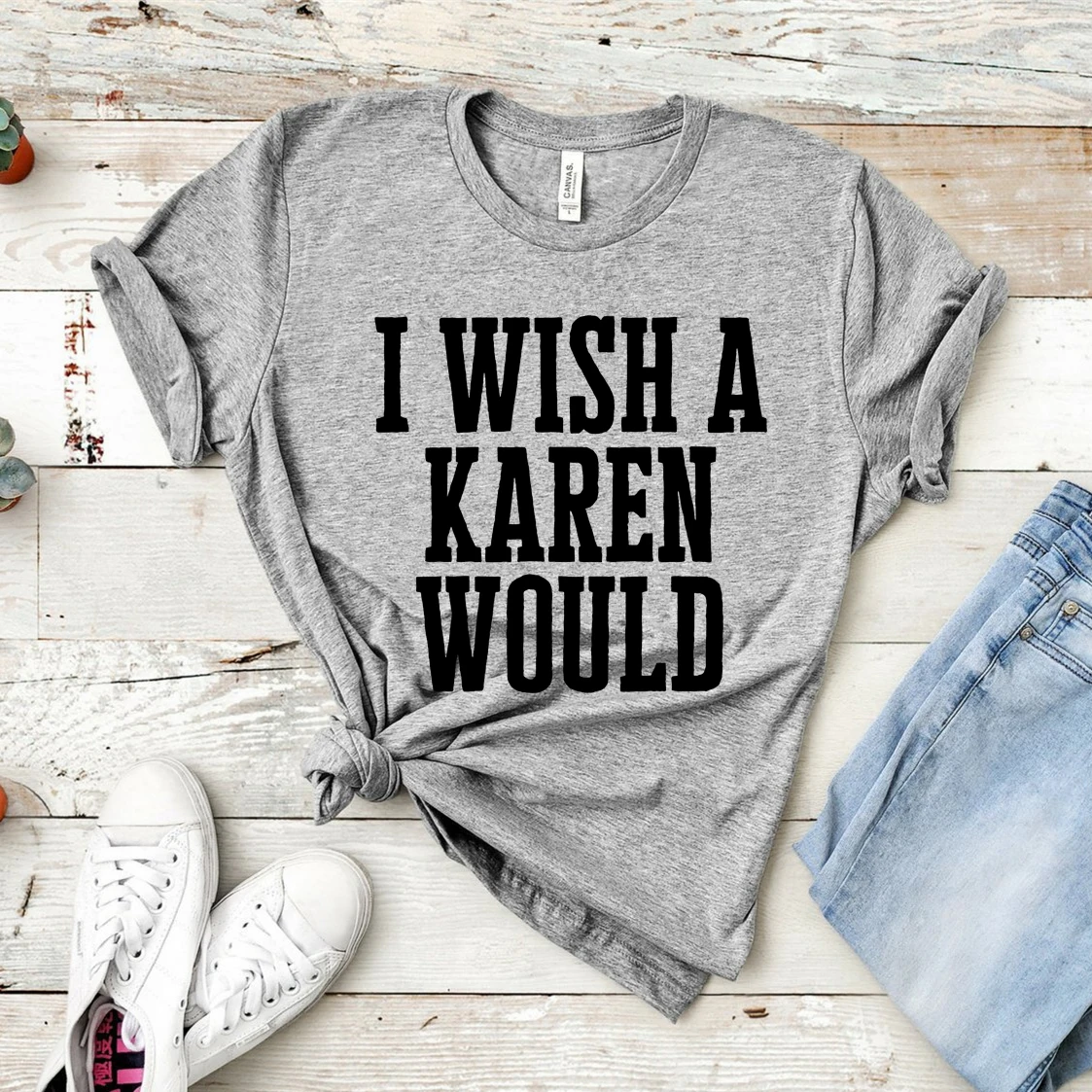 Želim Karen Bi Shirt Upor Protest T-shirt Socialne Pravičnosti Tee BLM Enakosti Majica Smešno Karen Rekel, Srajce Camisas Mujer