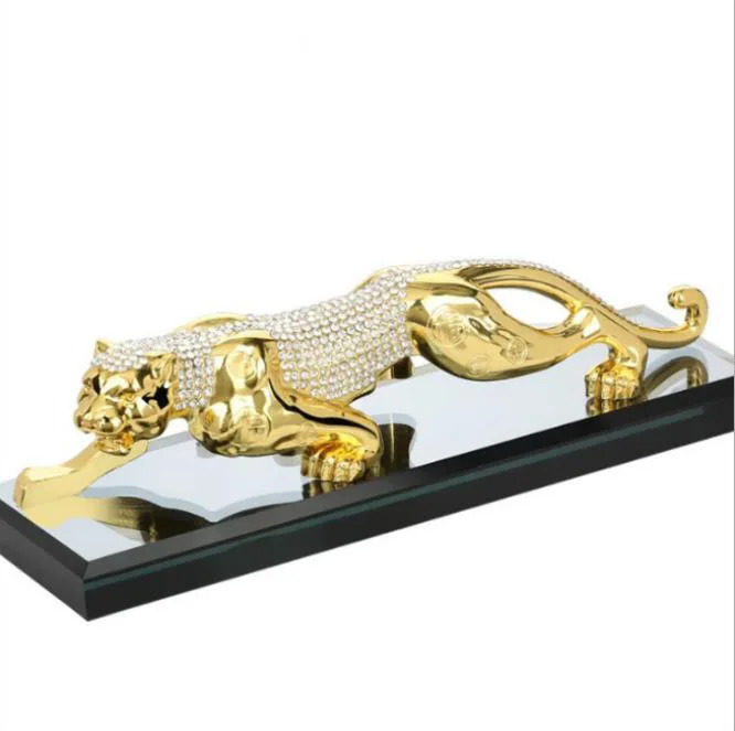 Tradicionalni model Tiger dekoracijo Bogastvo, uspeh kovinski Okras za notranje zadeve Dekoracijo Namizni Okraski Avto dodatki