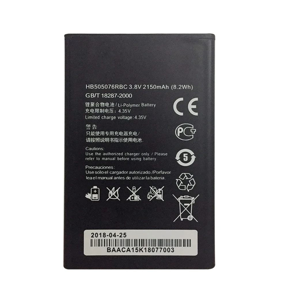 HB505076RBC Baterija Za Huawei Y3 II LUA-L21 LUA-U22 LUA-A22 LUA-U02 LUA-L02 Litij-Li-Po Nadomestno baterijo za telefon