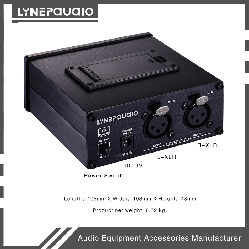 Hi-fi High Power Zaslon Slušalke Ojačevalnik XLR Uravnoteženo Stereo/Mono Mešalnik Amp
