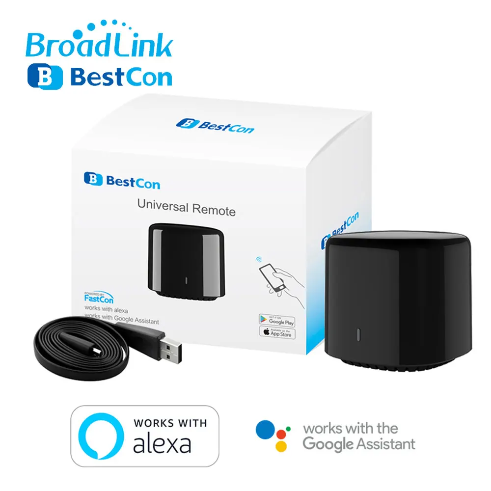 Broadlink con RM4C Mini Univerzalni IR Daljinski upravljalnik 4G WiFi IR Dela Z Alexa Google Pomočnik Pametni Dom, Avtomatizacija