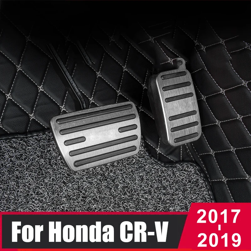 Avto pedal kritje Pospeševalnik zavorni pedal Pokrov iz Aluminija blazine Notranje Preureditve Za Honda CRV CR-V 2012-2016 2017 2018 2019 2020