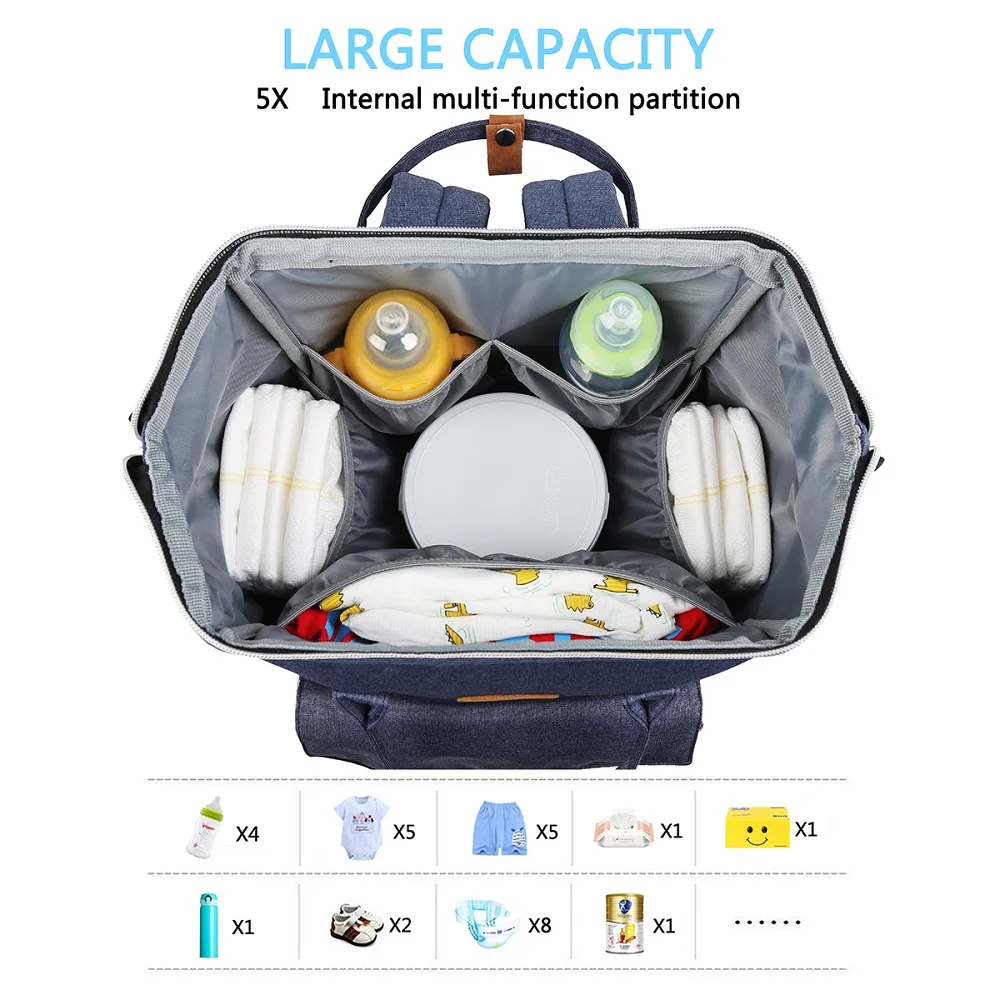 Baby plenic vrečko mamica voziček, vrečke, USB, velike zmogljivosti, nepremočljiva nappy vrečko kompleti mumija porodniškega potovanja nahrbtnik zdravstvene nege torbici