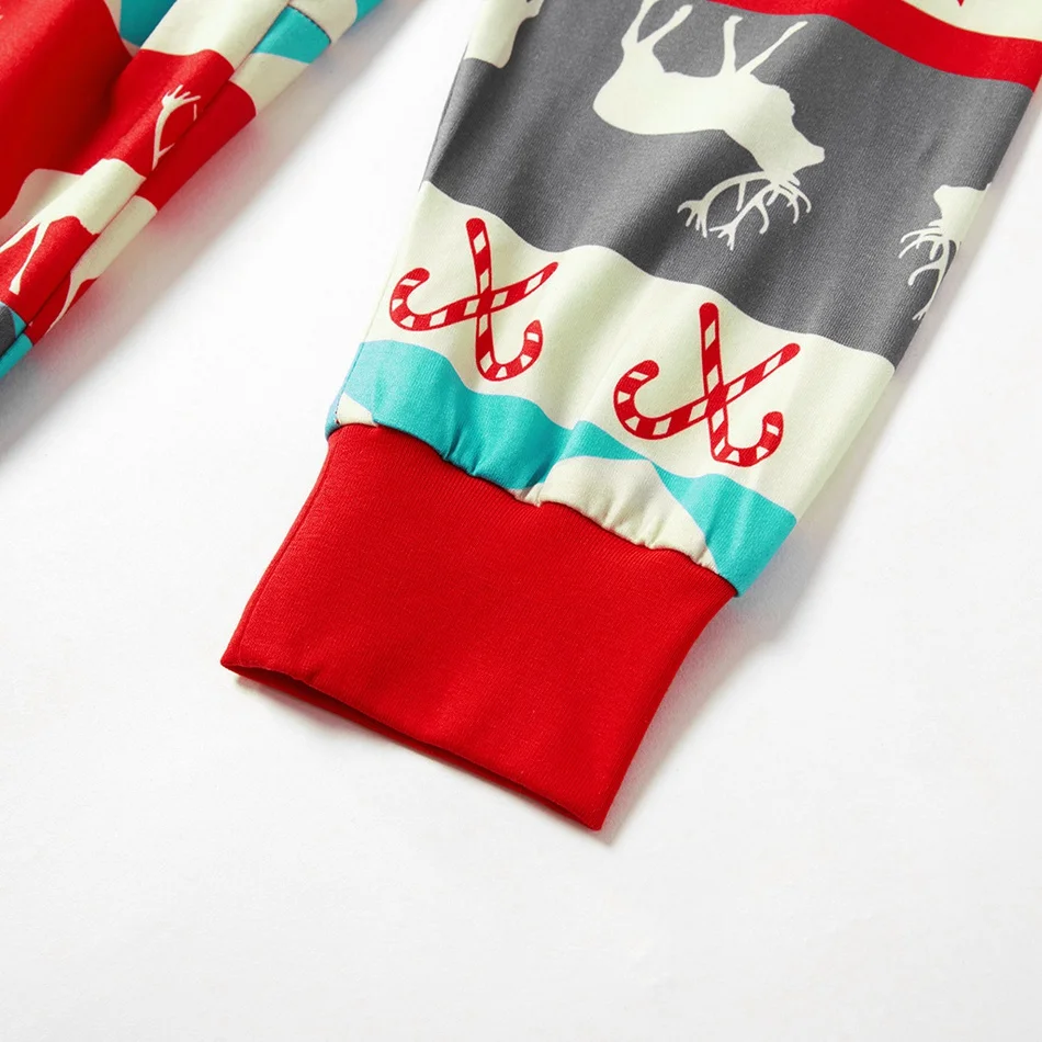 2020 Družino Božični Pižamo Set Za Družino Ujemanje Oblačila Božič Družinski Pižame Odrasli Otroci Pižame komplet Dojenček Romper Sleepwear