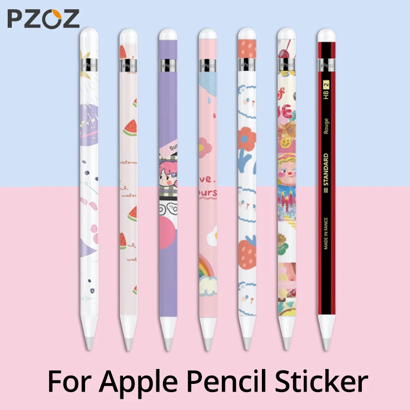 PZOZ Nalepke Za Apple Svinčnik 1 2 Zaščitni Papir odporna na praske Ultra Tanek Naslikal Nalepke Dotik, Pisalo Nalepke Non-slip