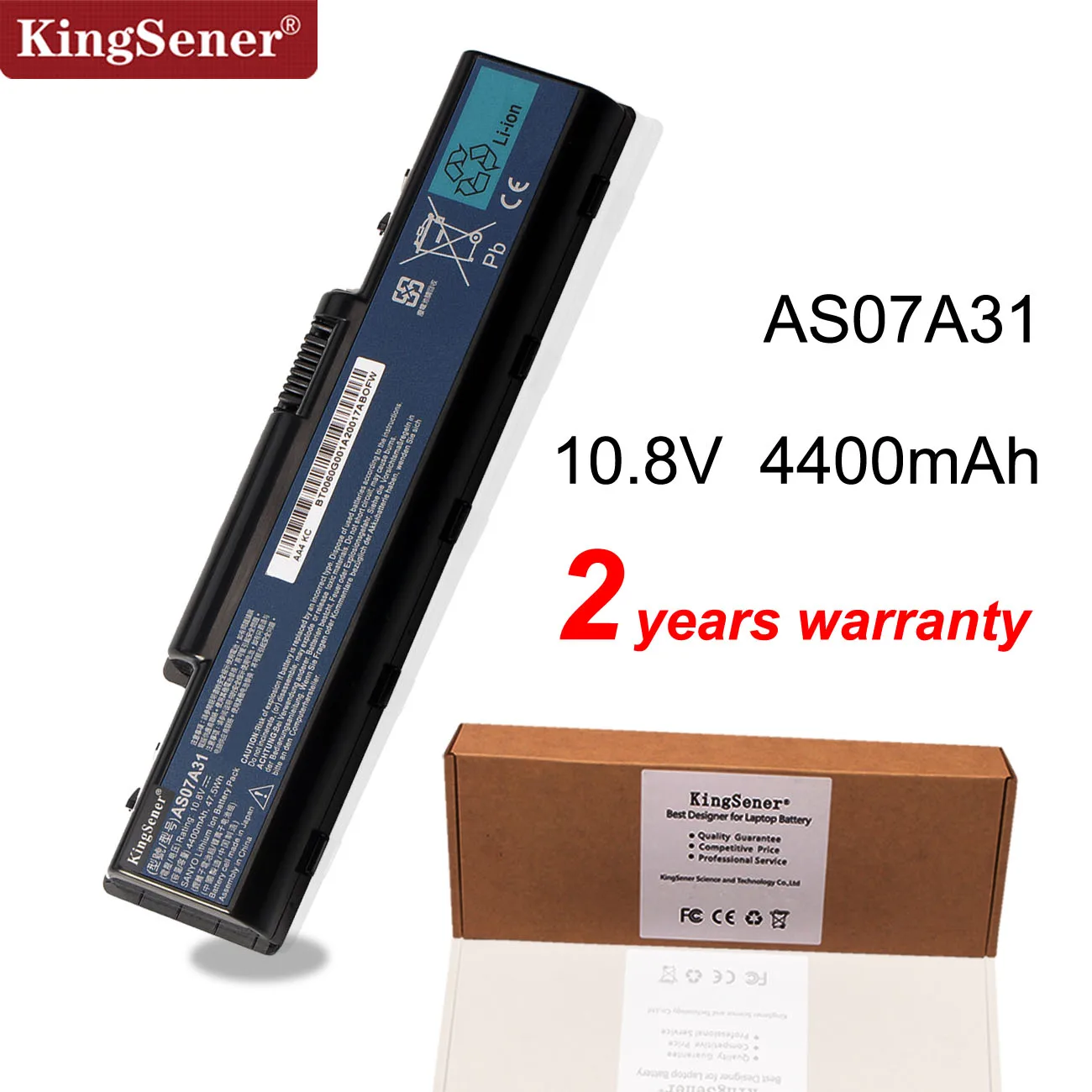 KingSener Japonski Mobilni AS07A31 Baterija za Acer Aspire 2930G 4740G 5738G 4930 5735 5740 AS07A32 AS07A41 AS07A42 AS07A51 AS07A52