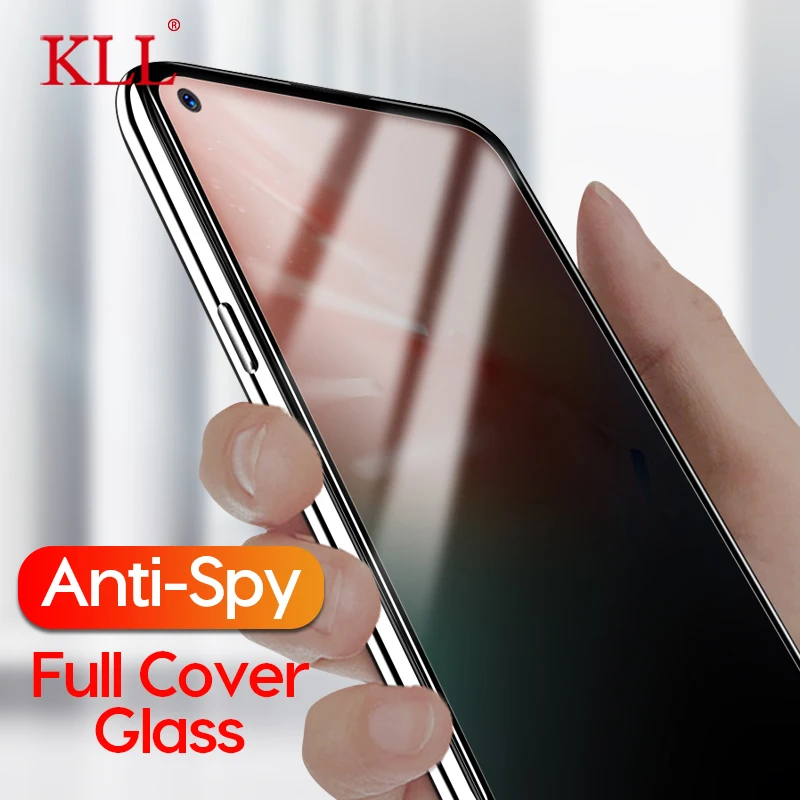 Anti-spy Kaljeno Steklo za Samsung Galaxy A8s A6s A50 A30 M20 M10 Zasebnosti Screen Protector za Galaxy A9 A8 A6 J6 Plus 2018