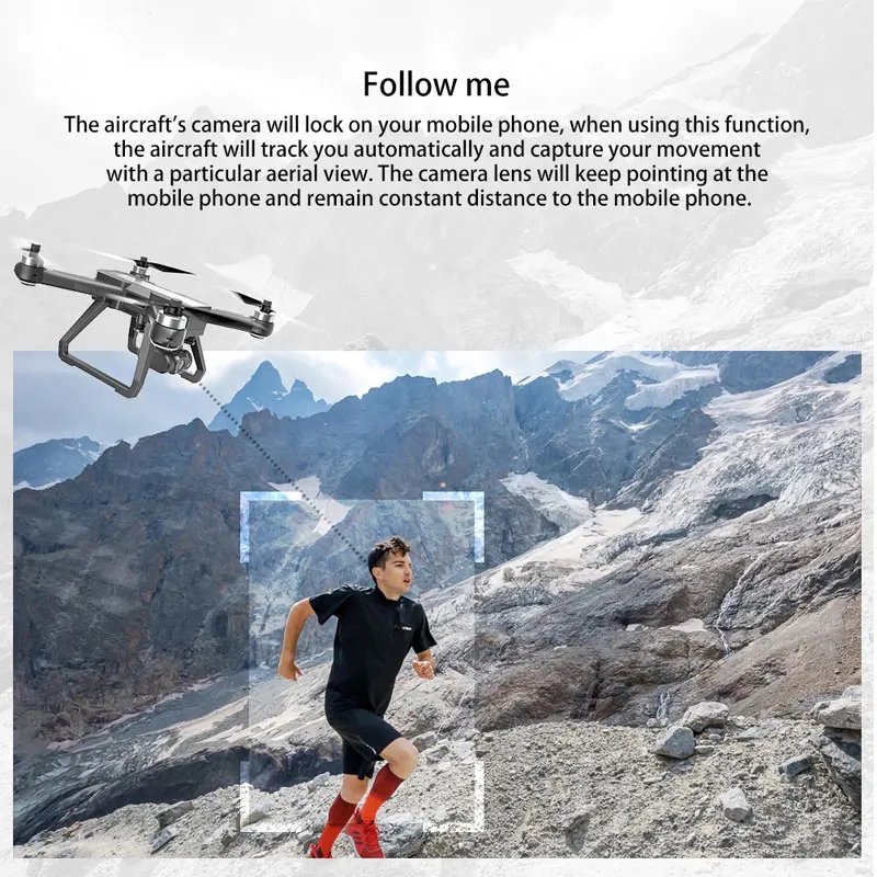 NOVO B20 GPS Brnenje S 4K 5G WIFI HD Kamera Elektronsko stabilizacijo slike Quadcopter Brushless Strokovno Dron Vs SG906 PRO