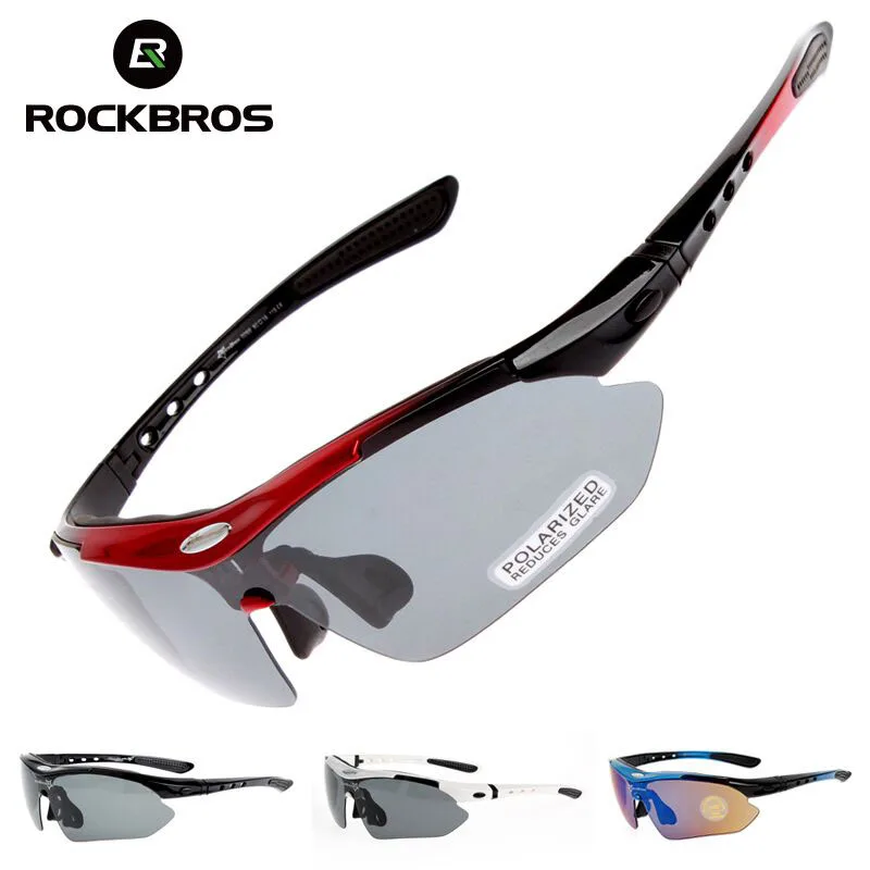 Rockbros Polarizirana 5 Objektiv Kolesarska Očala Cestno Kolo Kolesarjenje Kolesarska Očala sončna Očala MTB Gorsko Kolo Kolesarska Očala