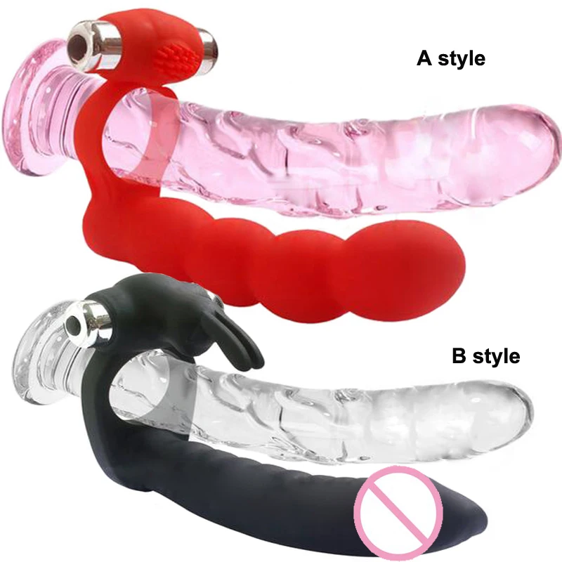 7 Hitrosti Analne kroglice Prostata vibrator za moške Gay Prostate massager Butt plug Igrače za žensko klitoris Anillo vibrador Cockring