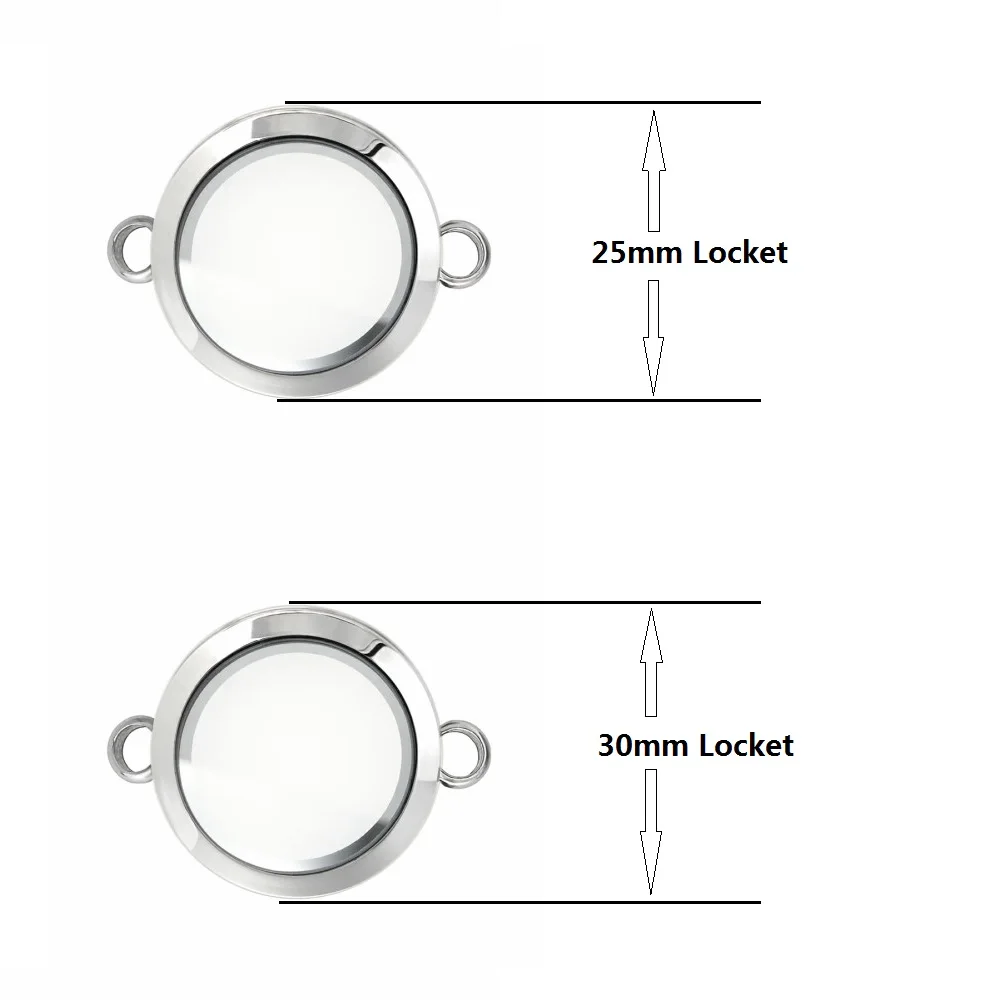 10pcs živi spomin locket zapestnica bangle navaden bling 316L nerjavno jeklo 30 mm plavajoče locket za Plavajoče Locket čare