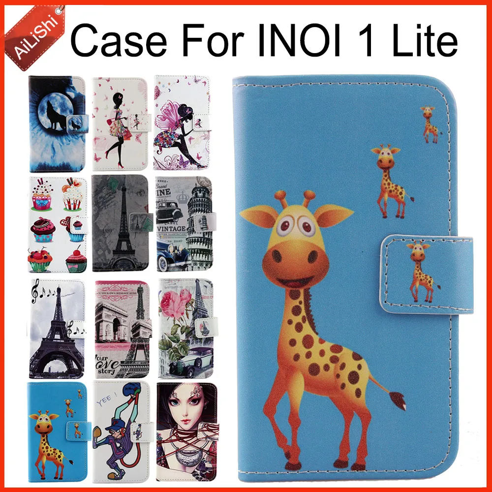 AiLiShi Primeru Za INOI 1 Lite Luksuzni Flip PU Naslikal Usnjena torbica Izključno 1 Lite INOI Posebne Telefon Kritje Kože+Sledenje