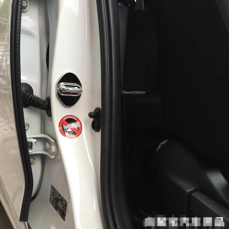 4PCS Avtomobilska Vrata Zatvornica Sponke pokrova Stop Anti Rje Zaklepanje Vrat zajema Zaščito Sponke Kritje za Mazda CX-30 2019-2021 za Mazda 3