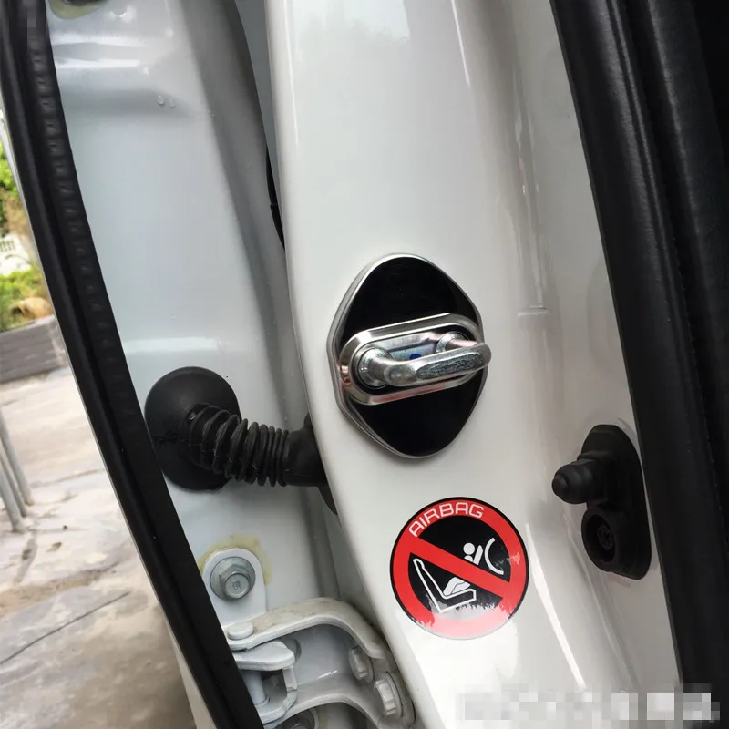 4PCS Avtomobilska Vrata Zatvornica Sponke pokrova Stop Anti Rje Zaklepanje Vrat zajema Zaščito Sponke Kritje za Mazda CX-30 2019-2021 za Mazda 3