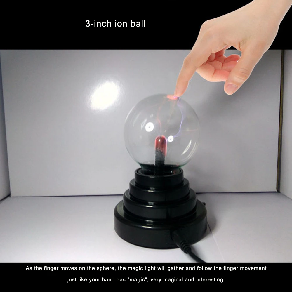 USB Plazme Žoga Magic Luna Lučka Elektrostatično Področju Žarnice Dotik Novost Projekta Novedades Dom Dekoracija dodatna Oprema