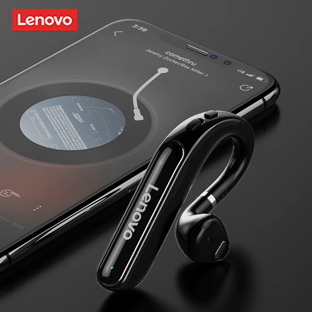 2021 Novo Izvirno Lenovo TW16 Brezžična tehnologija Bluetooth 5.0 držalo za uho Slušalke Slušalka Z Mikrofonom Stereo 40 Ur Za Vožnjo Sestanek