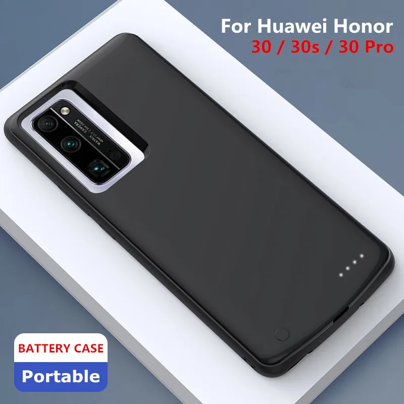 6800mAh Slim Polnilnik Primerih Za Huawei Honor 30 Pro Baterije Primeru Power Bank Polnjenje Kritje Za Čast 30-IH 30 Pokrov Baterije