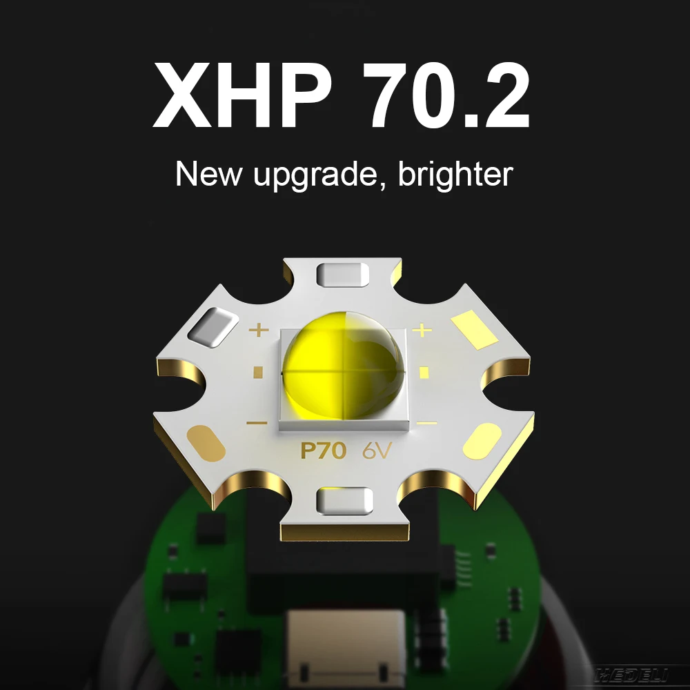 XHP70.2 Močna LED Potapljaška Svetilka 18650 Najpametnejše 100m XHP70 Podvodno Svetilko IPX8 Nepremočljiva XHP50 Potapljaško Svetilko Svetilka