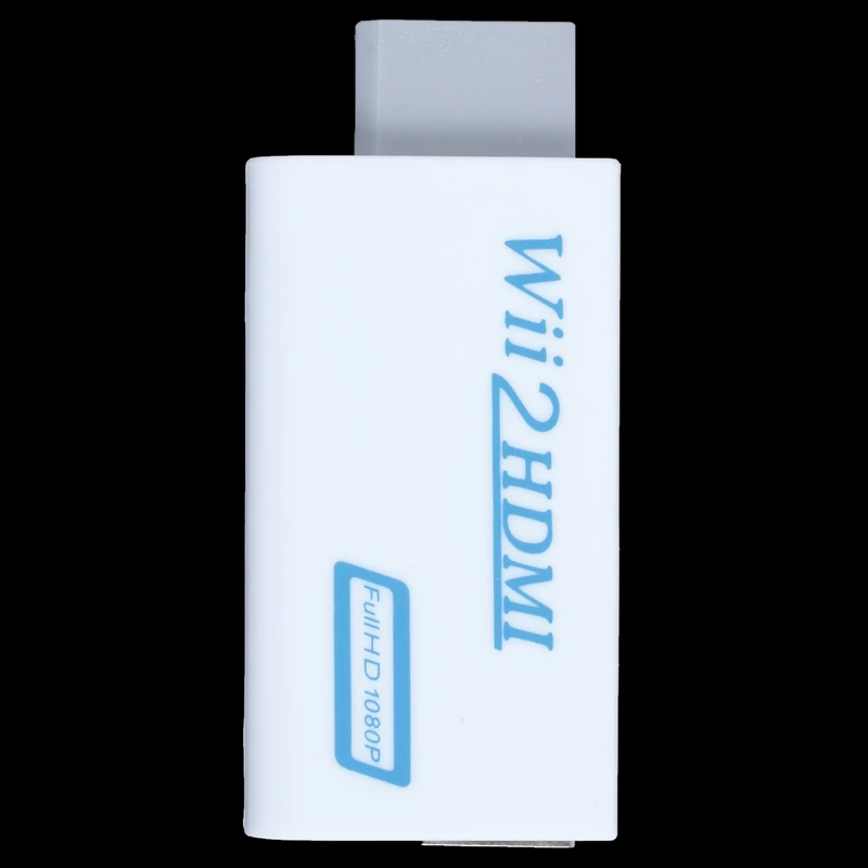 VROČE Wii, da HDMI Wii2HDMI Full HD FHD 1080P Prilagodilnik Pretvornika o Izhod 3,5 mm Jack