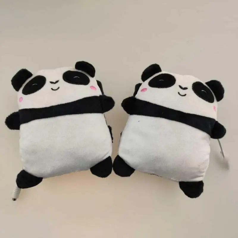 USB Ogrevane Rokavice Ogrevanje na Roko Grelniki Fingerless Srčkan Panda Obliko Ročno Toplejše Office Home Delovne Rokavice Zimske Darila
