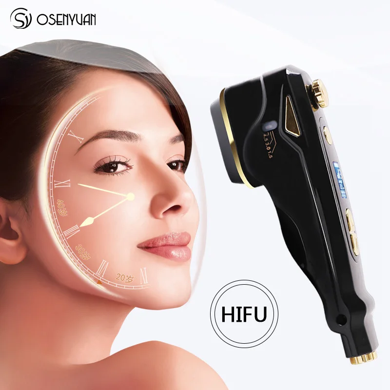 2020 Mini Hifu Face Lift Lepoto Stroj Kože Zaostrovanje Gubam Odstranitev Opreme Ultrazvok za Nego Kože Naprave SPA Salon Domačo Uporabo