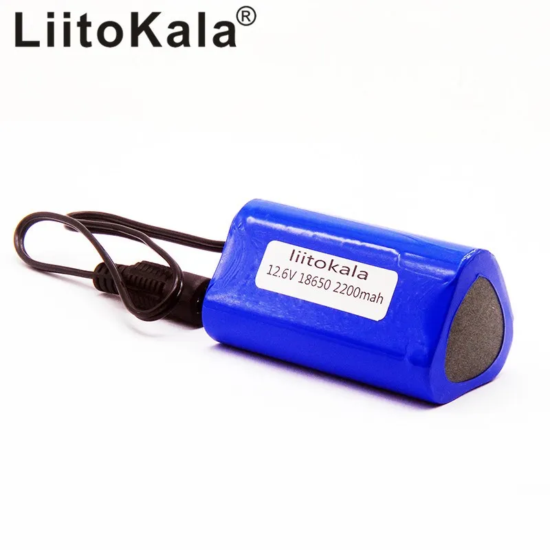 LiitoKala visoko kakovostnih prenosnih 12V 2200mAh litijeva baterija 18650 polnilna baterija za CCTV kamere sredi GPS 2200mah