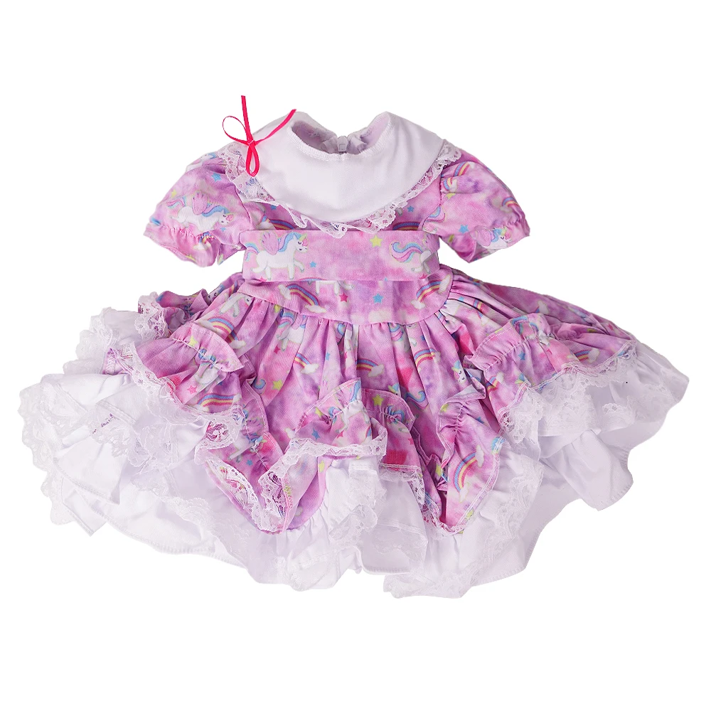 Rodi Punčko Oblačila Obleko Pribor za Novorojenčka Dekle, 50-60 cm
