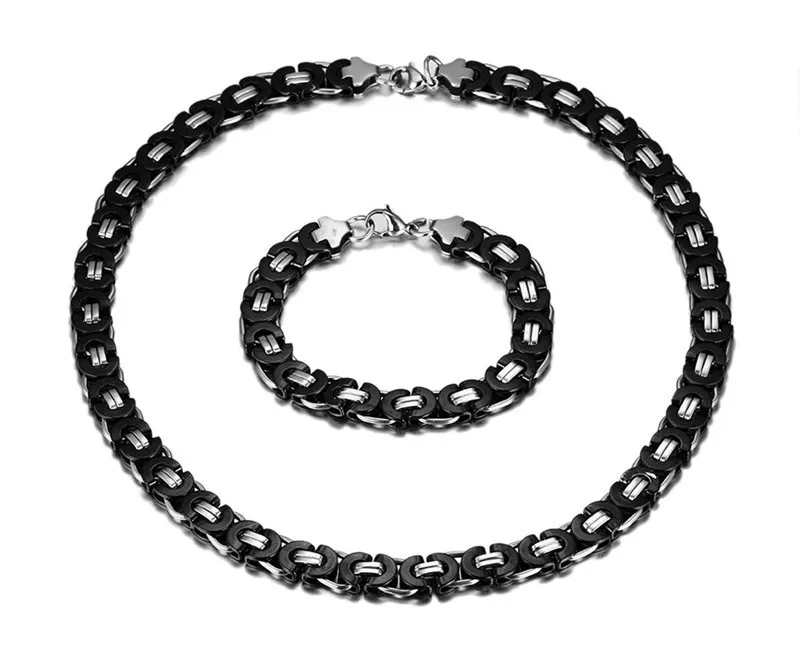 FXM HBB41 jekla veliko črno ogrlico vroče prodaja vrhunskih samskih žensk 56 cm Vsestranski lokomotiva verige darilo za ženske, nakit