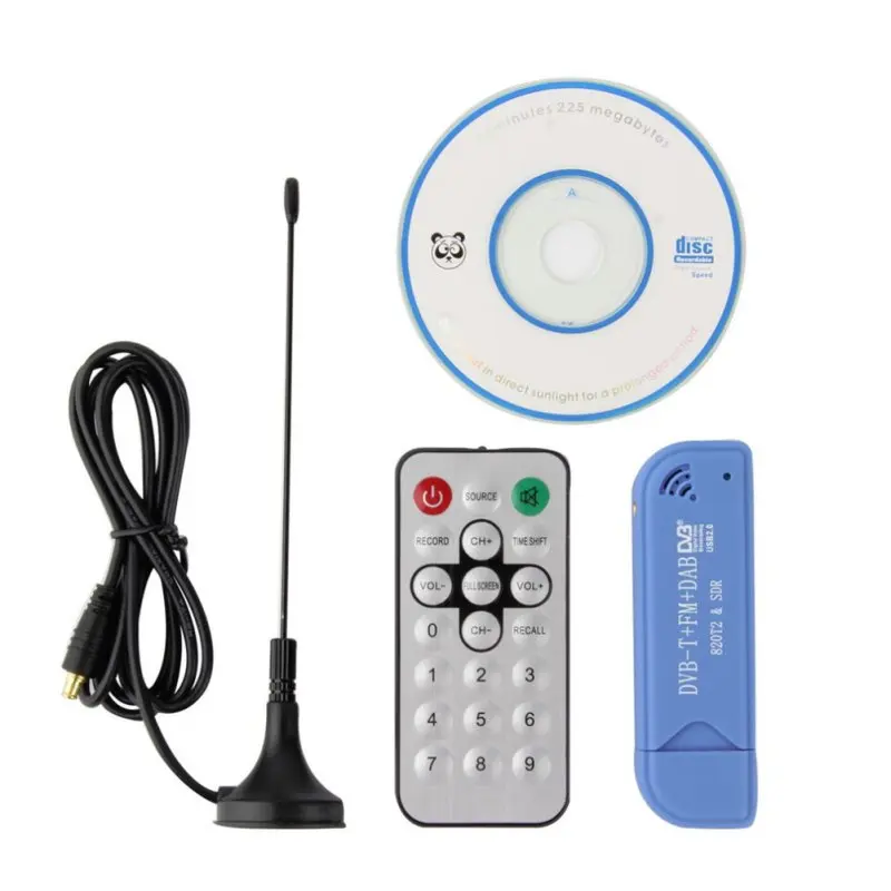 USB 2.0, Programska oprema Radio DVB-T RTL2832U+R820T2 SDR Digitalni TV-Sprejemnik Stick