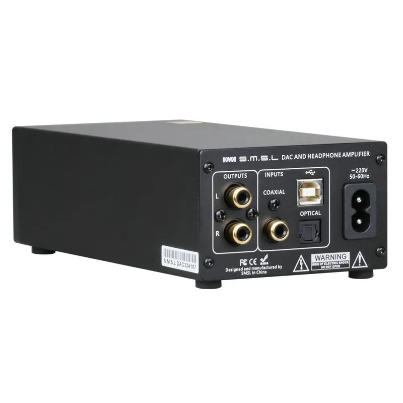 Potrditev SMSL M7 2xAK4452 32Bit/768KHz DSD512 USB DAC z Ojačevalcem za Slušalke USB Koaksialni Optični Vhod RCA 6.35 Jack Izhod