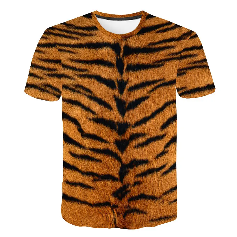 Smešno in ljubek dojenček fant obleke 3D cartoon lev/orel/tiger T-shirt živali poletje moda fant, dekle individualnost kratka sleeved