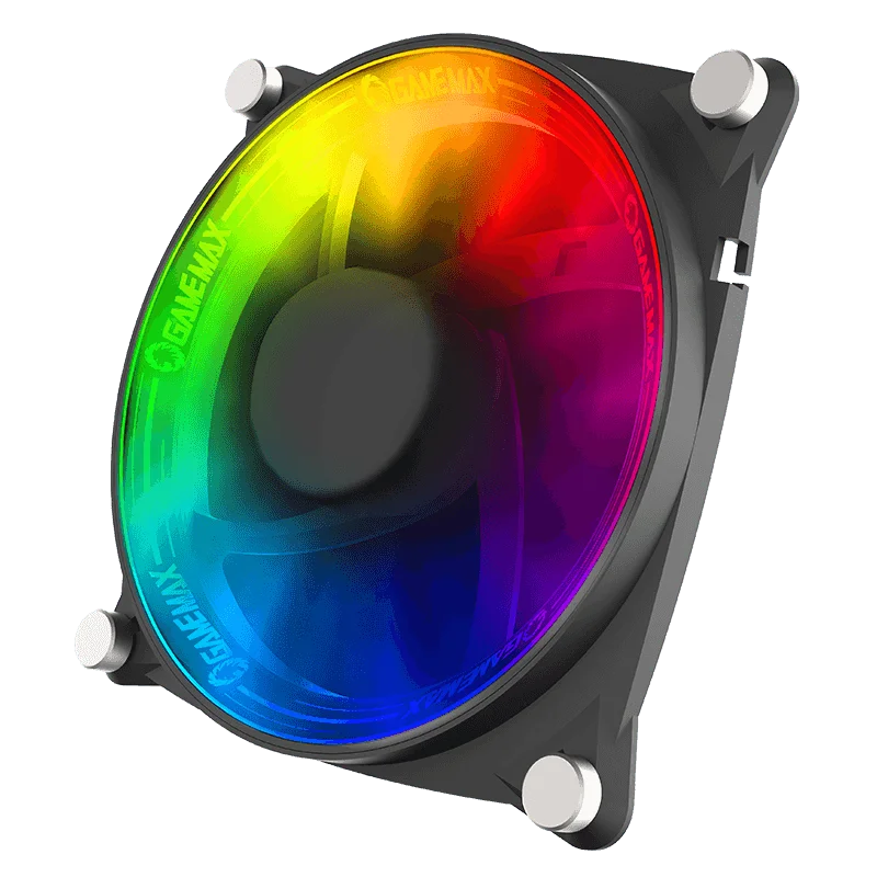 Gamemax 3pin 5v Aura Sinhronizacija RGB Fan 120mm LED Računalnik Primeru Fan Tiho CPU Hladilnik Radiatorji Prilagodite ARGB Hladilni Ventilator RGB PC Ventilatorji
