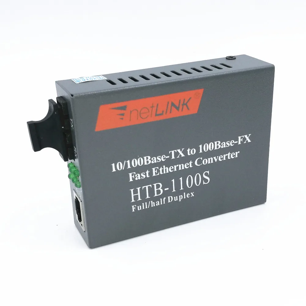 HTB-1100S single-mode dual-fiber fiber optic transceivers single-mode sprejemnik, optični pretvornik 25KM