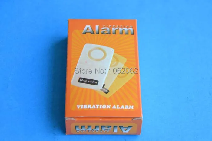 Bela Okna Vrata vibracijski Alarm Home Security Z 9V Baterijo