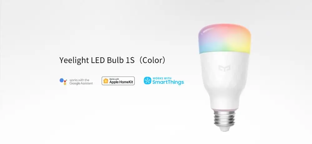 Yeelight 1S Smart žarnica Smart LED Lučka Pisane Lučka 800 Lumnov 8.5 W E27 Za Apple Homekit Mihome Aplikacijo Google Pomočnik