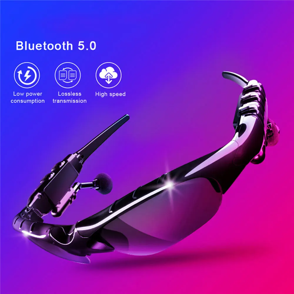 Univerzalni Šport Stereo Brezžična tehnologija Bluetooth 5.0 Slušalke Motornih vozil Kolo Telefon Vožnjo sončna Očala/mp3 Jahanje Oči Očala
