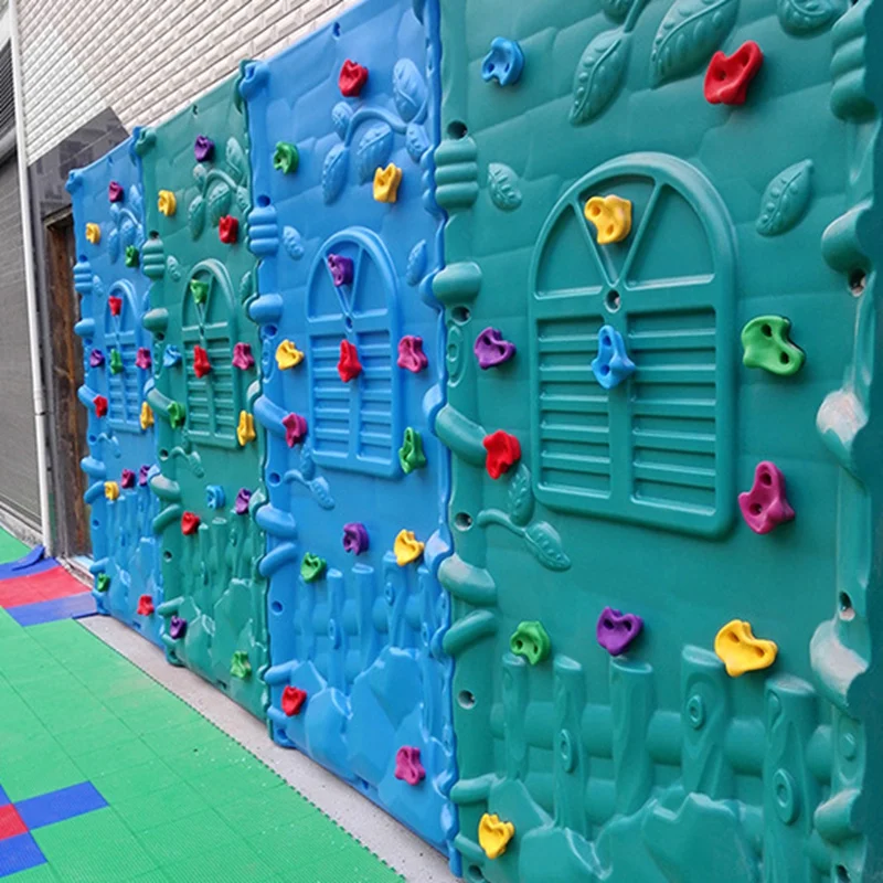 Plastični Plezalni Steni Kamni Razvrstan Barv za Otroke, Plezalna Stena Kamni Notranji Zunanji Strani Noge Drži Oprijem Kompleti