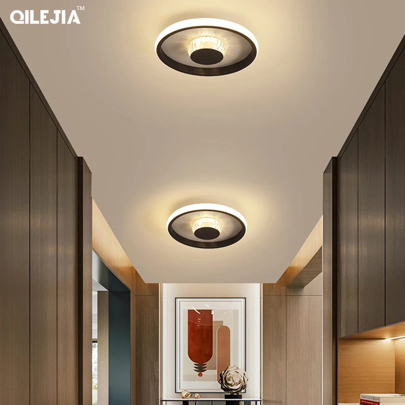Moderna stropna luč, Hodnik, prehod svetlobe minimalističen LED stropna luč, stopnišče, balkon svetlobe model vhod hodniku luč