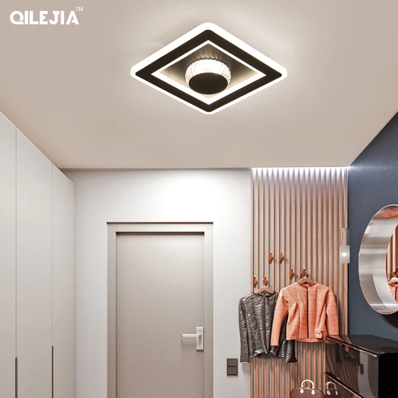 Moderna stropna luč, Hodnik, prehod svetlobe minimalističen LED stropna luč, stopnišče, balkon svetlobe model vhod hodniku luč