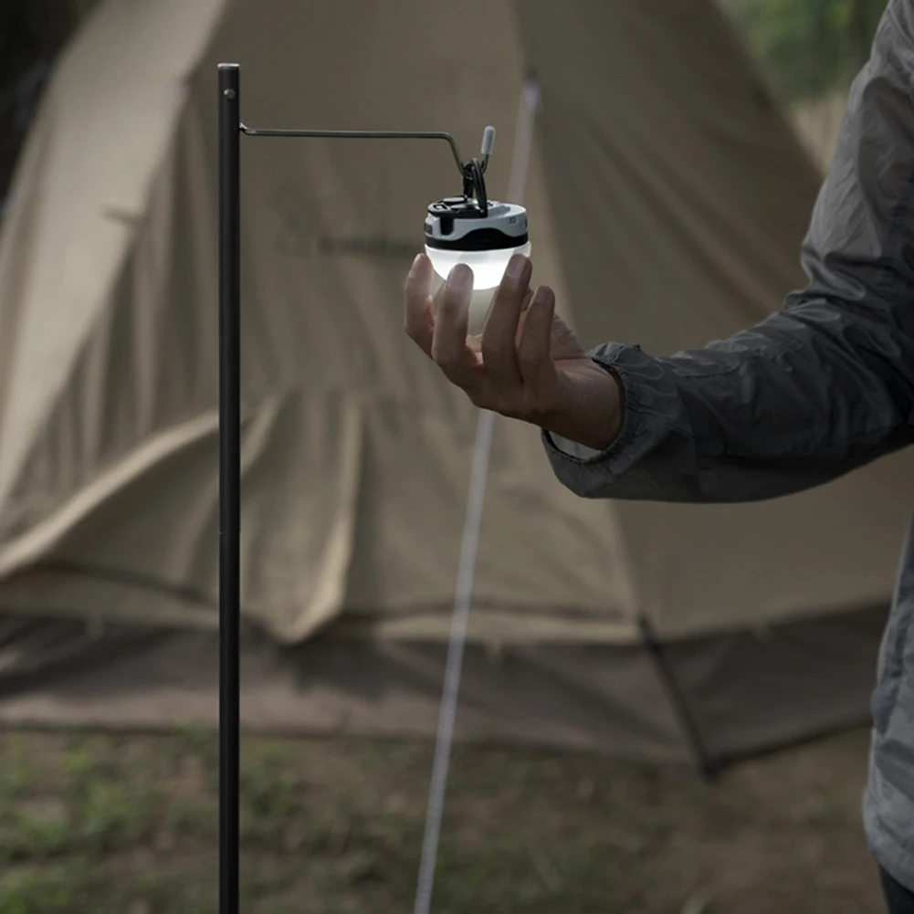 Multi-funkcijski Sijaj Potovanje Outdoor Camp Zložljiva Lučka Pole iz Klasične Praktično Aluminijevih Zlitin Lahkih Fiksni Nosilec