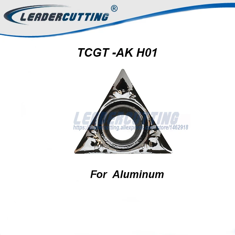 TCGT090204-AK H01 TCGT110202-AK TCGT16T304-AK H01 *10pcs karbida vložki za STFCR/STGCR,10pcs Rezanje nasvet za Aluminij&Baker