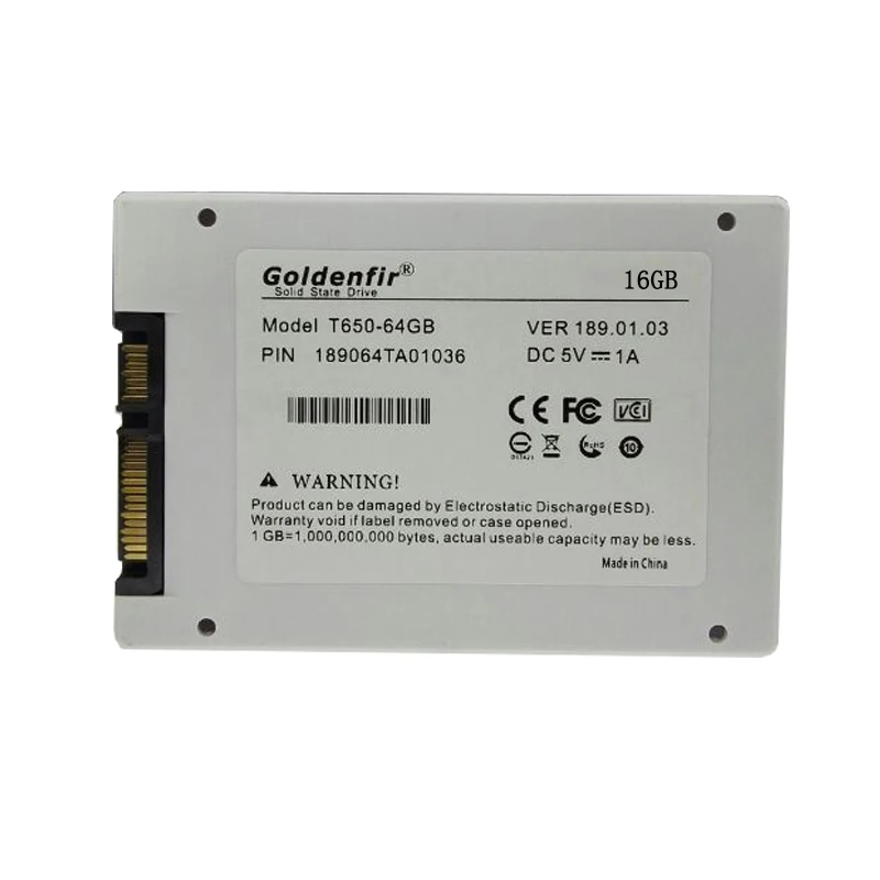 Goldenfir ssd 2.5 16gb 32gb 64gb 128gb 256gb 512gb prenosni trdi voznik ssd disk za Prenosnik težko voznik ssd