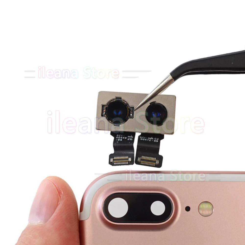 Original Glavne Kamere Flex Za iPhone 6s 7 8 Plus Nazaj Resnično Kamere Flex Kabel Za iPhone Xs 11 Pro Max XR X Telefon rezervnih Delov