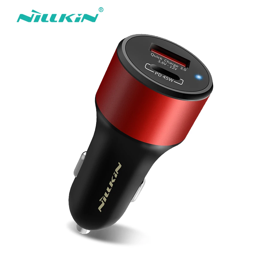 NILLKIN PD Avto Polnilec adapter USB Hitro Polnjenje 3.0 Mobilni Telefon Polnilnik Tipa C Hiter Polnilec Za iPhone Za Samsung Za xiaomi