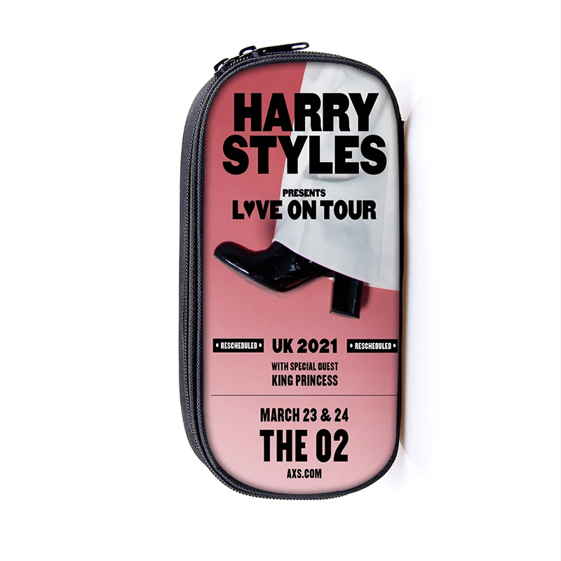 Harry Styles Ljubezen na Turneji Leta 2020 Fine Line svinčnik torba Ženske Modni make-up Vrečko dekleta svinčnik polje Ženske Kozmetični Primeru ličila torbici
