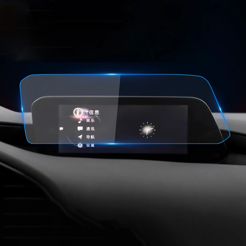 Za Mazda 3 Axela 2019 2020 Kaljenega Stekla, Avtomobilsko Navigacijo Zaščitnik Zaslon LCD Zaslon na Dotik Film Zaščitna Nalepka