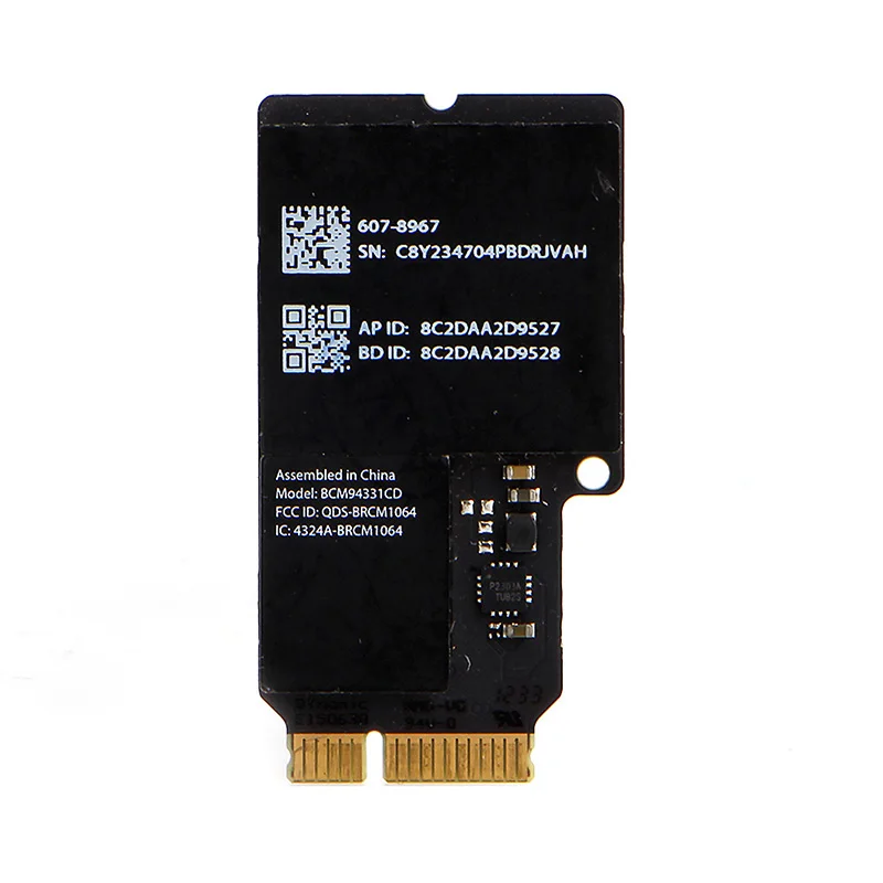 BCM94331CD Mini PCI-E WiFi Bluetooth Card za Apple iMAC A1418 A1419