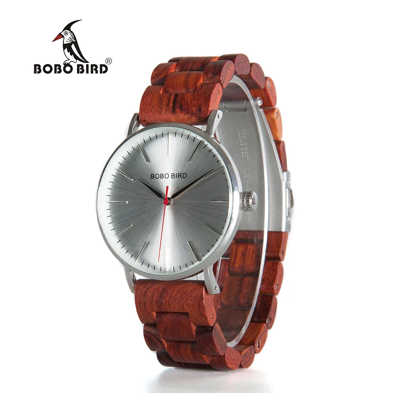 BOBO PTICA O15/O16 Luksuzne blagovne Znamke Moških Obleko Gledanje Visoko Kakovostnega Jekla Primeru ročno uro Quartz reloj hombre