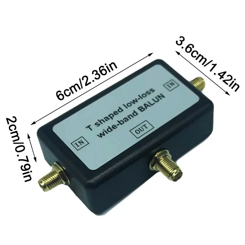 YouLoop Magnetna Antena za Prenosne Pasivni obliki črke T BALUN Loop Antene za HF in VHF